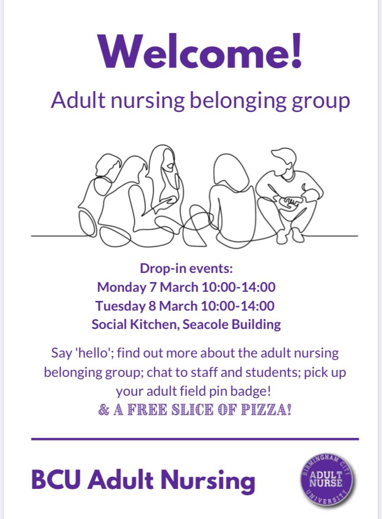 Claire Lynch (@clairelynch84) on Twitter photo Excited for todays & tomorrows Adult Nurse belonging! š£all adult nurse students come and join us in the Social Kitchen Seacole between 10-2 for some fun socialising & pizza! <a href="/HELS_Success/">BCU HELS Success</a> <a href="/BCUHELS/">BCU HELS</a> <a href="/LisaAbbott75/">Lisa Abbott</a> @bcukevcrimmons <a href="/asmahbi2/">Asmah</a> @MegStudentNurse @STNDanny <a href="/InderjoshH/">Inderjosh Heer RN</a> Excited for todays & tomorrows Adult Nurse belonging! š£all adult nurse students come and join us in the Social Kitchen Seacole between 10-2 for some fun socialising & pizza! <a href="/HELS_Success/">BCU HELS Success</a> <a href="/BCUHELS/">BCU HELS</a> <a href="/LisaAbbott75/">Lisa Abbott</a> @bcukevcrimmons <a href="/asmahbi2/">Asmah</a> @MegStudentNurse @STNDanny <a href="/InderjoshH/">Inderjosh Heer RN</a>