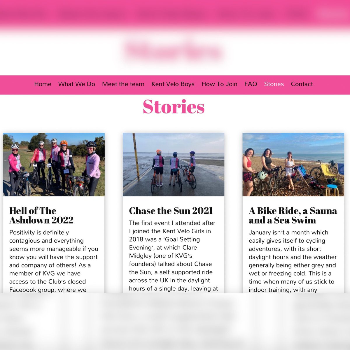 kentvelogirls's tweet image. Check out our brand new website kentvelogirls.co.uk
with new blogs in the Stories section on @chasethesun_org @HellAshdown and winter sea swims and saunas