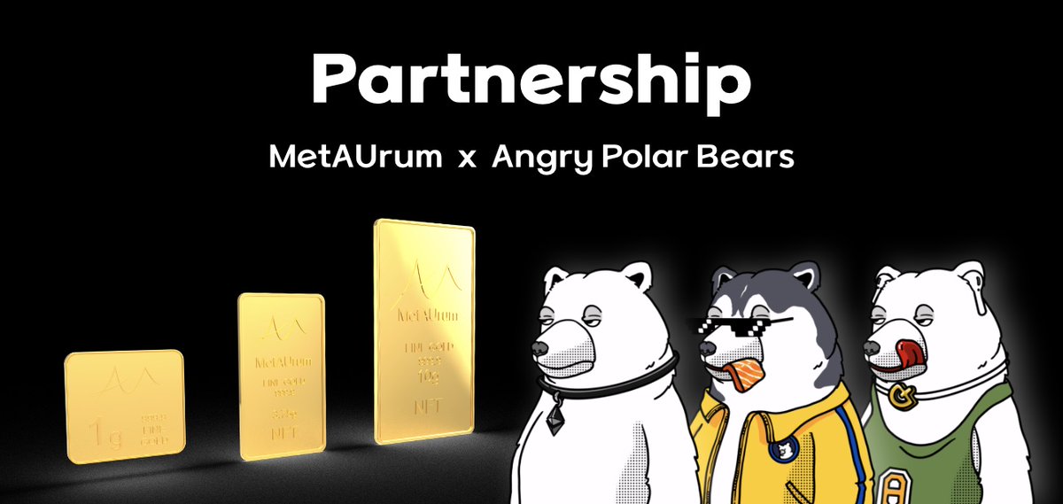 APB_NFT's tweet photo. 🚀APB x MetaUrum 파트너십 체결🚀 

APB와 MetaUrum NFT가 파트너십을 진행했습니다! 오프라인 사업 확장 및 NFT관련 영역에서 함께 성장해 나갈 예정입니다!

협업부분: 
1️⃣ 상호간의 다양한 컨텐츠 지원
2️⃣ APB NFT 보유시 금 거래 할인 
3️⃣ APB NFT 활용한 골드바,피규어 등 다양한 굿즈 제작 https://t.co/EW2z2hWrib