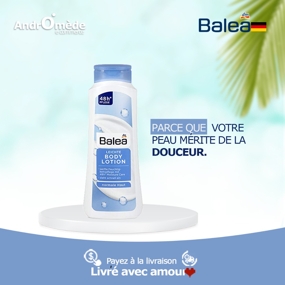 Andromedecm's tweet photo. Découvrez le Lait de Toilette BALEA BODY LOTION, enrichi en eau purifiée. Il démaquille et nettoie la peau, sans la dessécher. Il est compatible à tout type de peau. Laisse une odeur discrète mais très agréable.
Andromède vous propose BALEA BODY LOTION, au prix de 4 000 Fcfa. https://t.co/gstxumPQvT