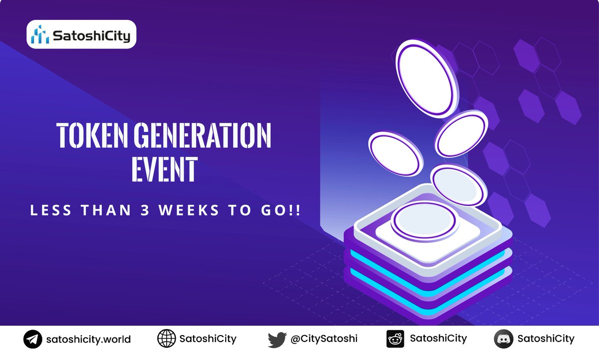 CitySatoshi's tweet photo. #TGEOn23rdMarch
Just a few days to go!! Are you Excited????😍
.
.
.
#CITY #SatoshiCity #Metaverse #NFTGaming #Blockchain #TGE https://t.co/X3jhd02Ymy