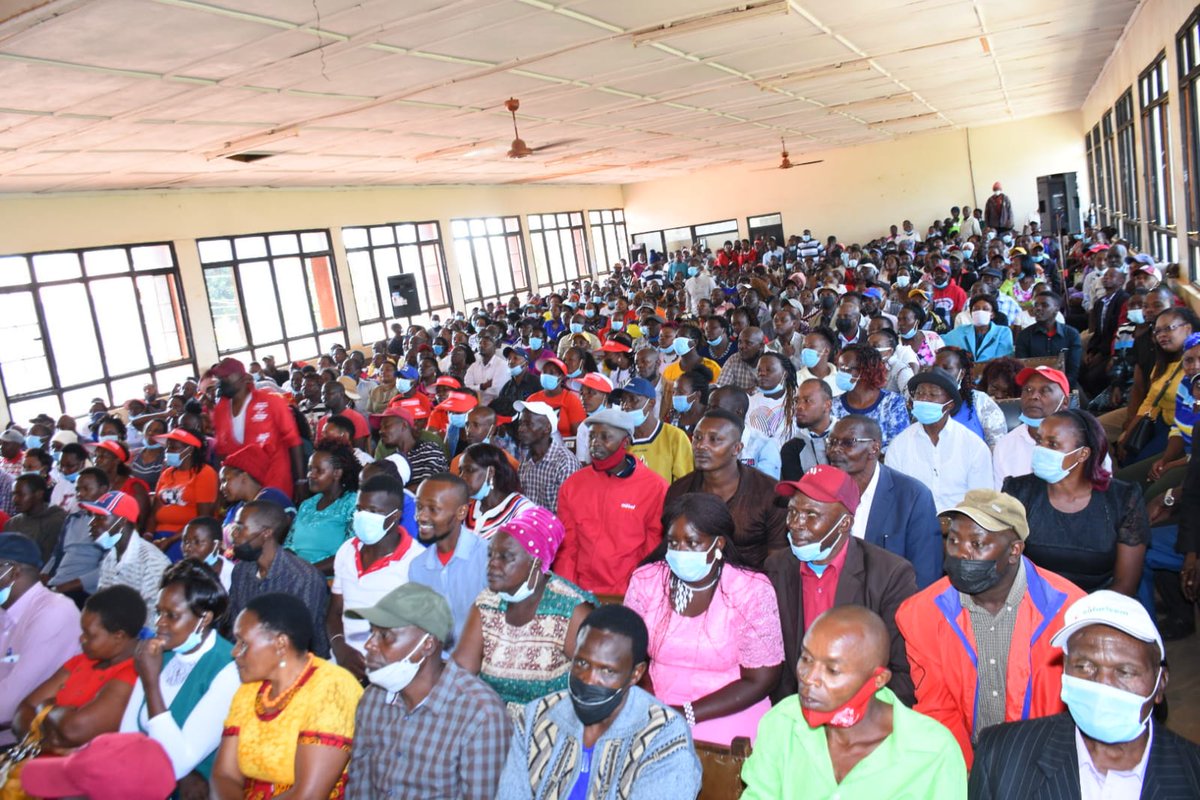 MurimiMuriithi_'s tweet photo. Kiharu Constituency Jubilee Party Activation. It is blue and Red.
#BlueCountry https://t.co/nj9G683E4s