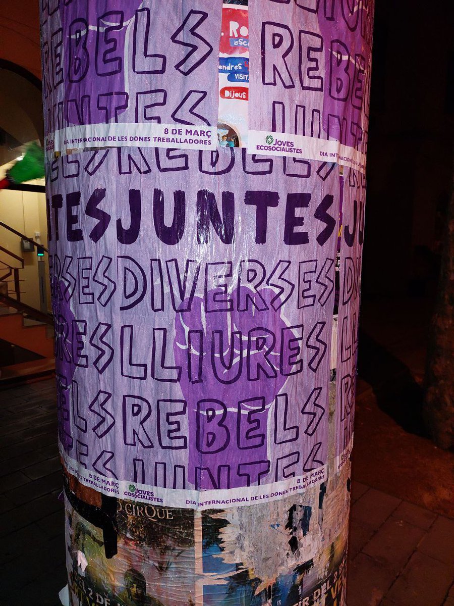 💪🏽💜Preparant el Baix Llobregat pel #8M2022 amb <a href="/JovesEco/">Joves Ecosocialistes 🍉</a>