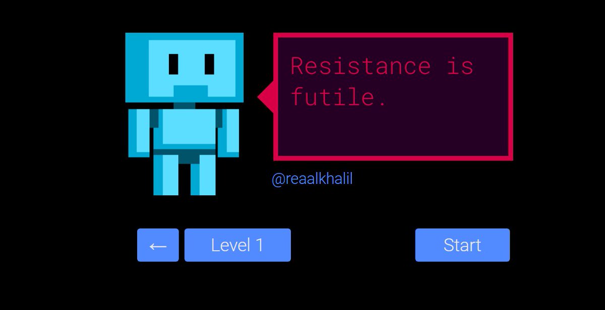 Krishn_aGupta's tweet image. JSRobot

Learn JavaScript by playing a platform game: Control a robot to collect coins, avoid obstacles and reach the flag at the end of the level.
📎 lab.reaal.me/jsrobot/