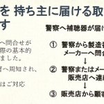 もし、補聴器を拾ったら、落としたら…最寄りの警察署に届けてください!