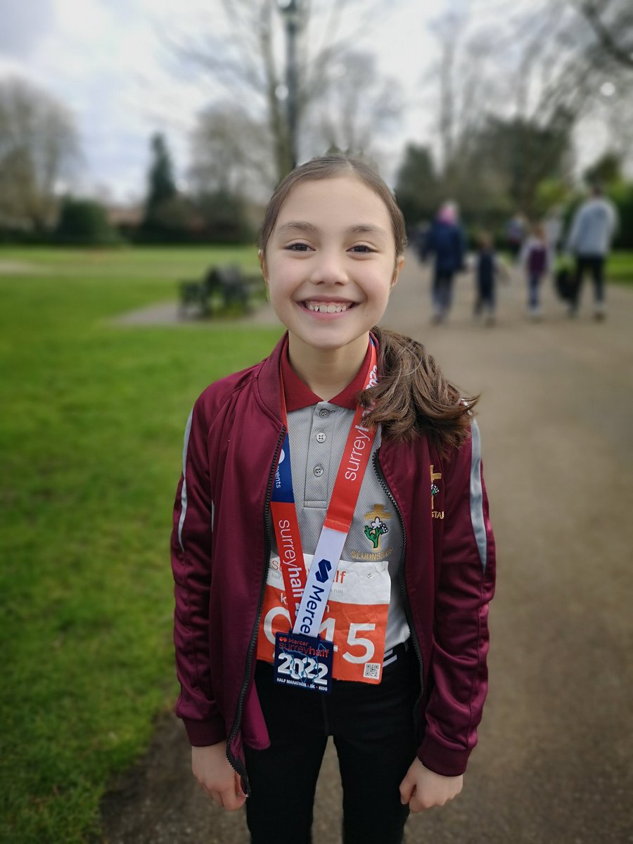 DCWilson172's tweet photo. Well done to everyone @st_dunstans_pe @st_dunstans_ who ran in the @surreyhalf yesterday. You all did amazing! 🎖️ https://t.co/8uhXK8txzy