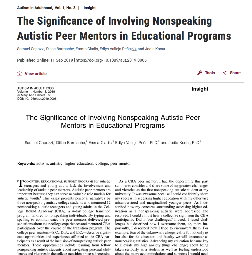 Autism In Adulthood tweet media