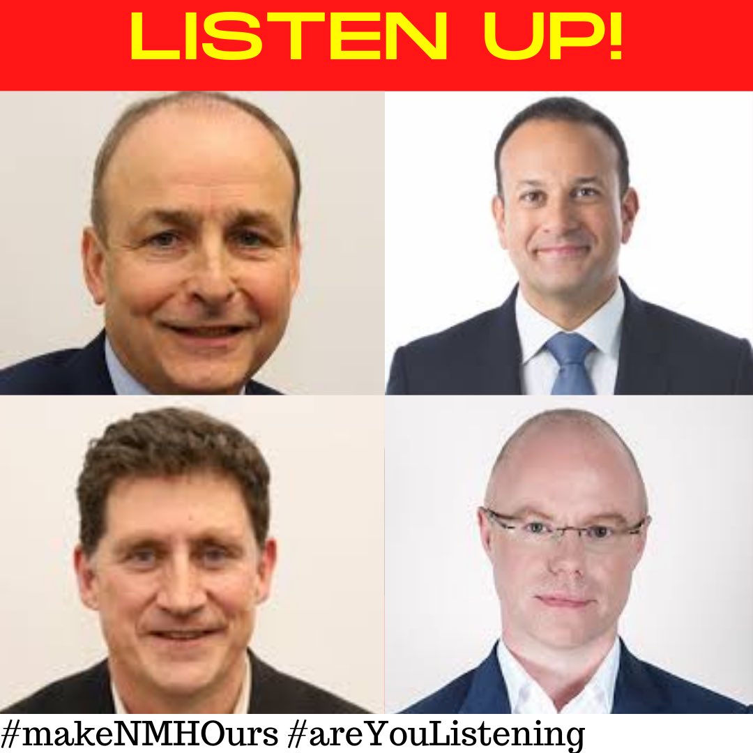 Our Campaign &amp; Supporters are going nowhere <a href="/MichealMartinTD/">Micheál Martin</a> @DonnellyStephen <a href="/LeoVaradkar/">Leo Varadkar</a> <a href="/EamonRyan/">Eamon Ryan</a> 

We’ll keep returning to the streets, protesting loud until you listen &amp; make the new National Maternity Hospital Public &amp; Secular

Retweet to show your support
#makeNMHOurs