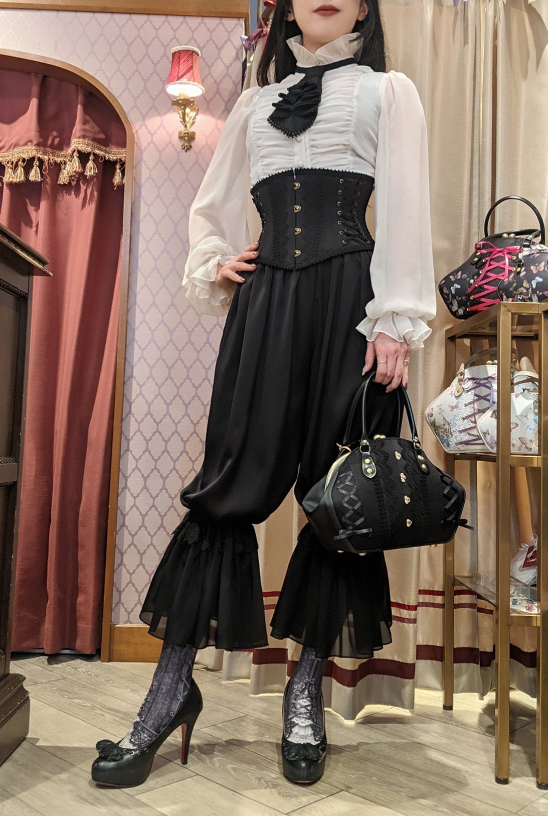アビエタージュ　Isabelleドレスミニショートコルセット Size3 即納可能】Isabelleドレスミニショートコルセット(ナイト