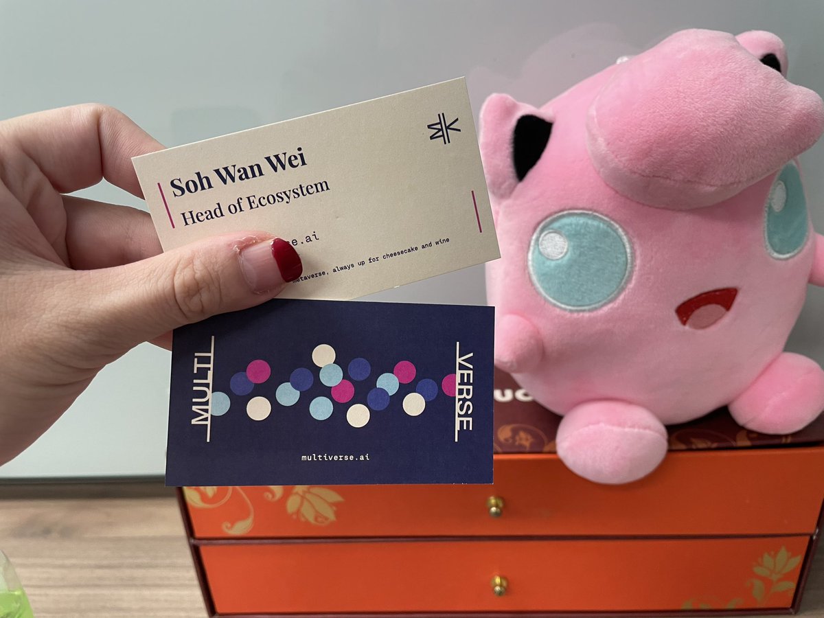 meetwanwei's tweet photo. Fresh out of the oven! Who wants one? #multiverse #multiverselabs @multiverse_labs 🥰 https://t.co/YC23M8Xcu0