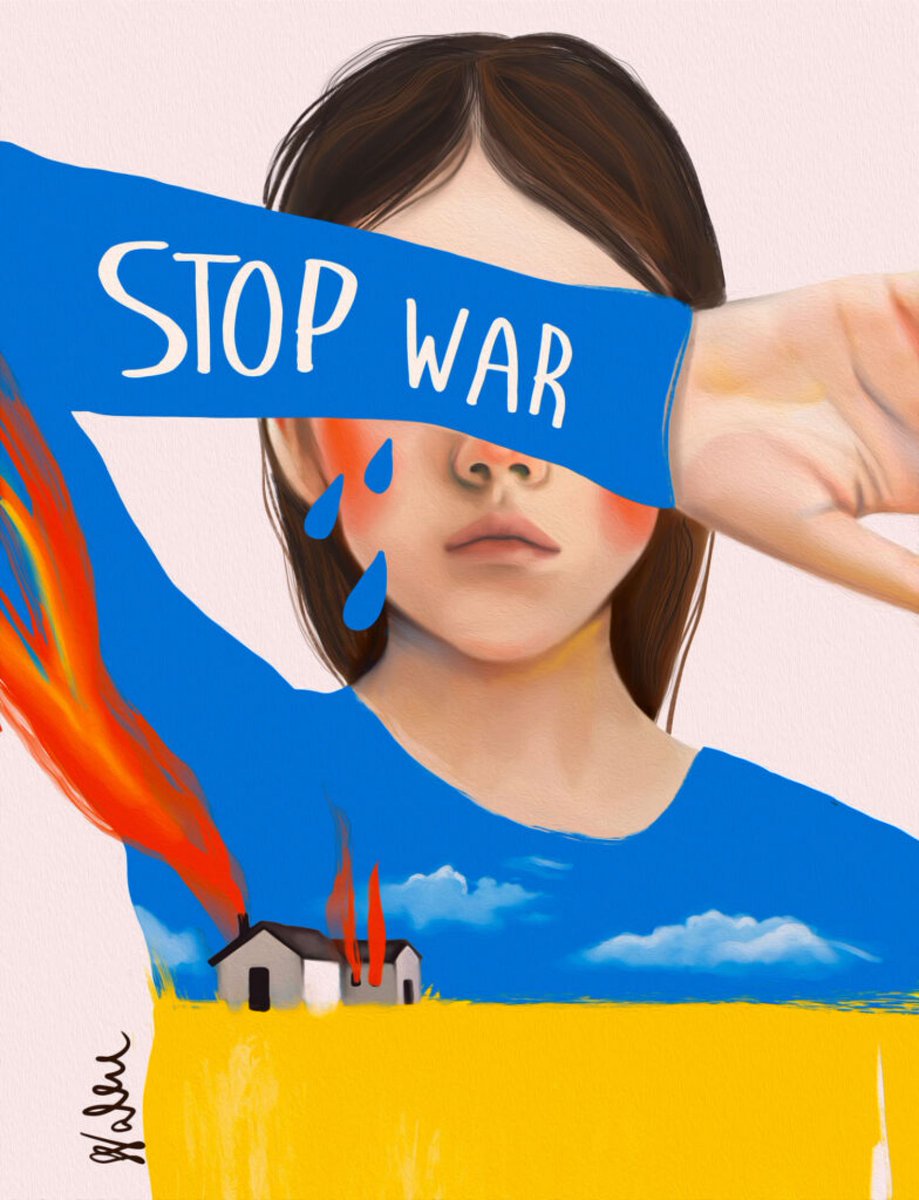 WhatDesignCanDo's tweet photo. Launched last week, #CreativesforUkraine is a free platform that invites the global creative community to help ‘give a face’ to the War in Ukraine.

You can find out more about the project + how to donate an artwork via @creativeboom: https://t.co/CNvG5Dxs9x https://t.co/R25MPAh4YY