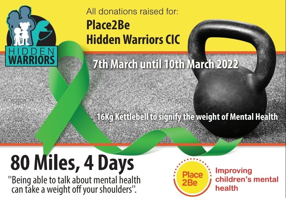 Coming up at 0845 I'll be chatting to Gavin Tuach from @HiddenWarriorUK about the challenge he kicks off today. He'll be covering 80 miles holding a 16kg Kettlebell.