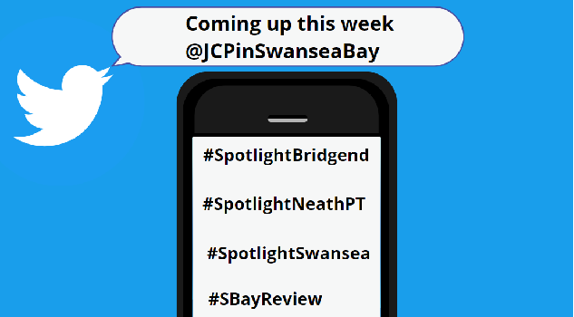 JCPinSwanseaBay's tweet photo. Coming up this week @JCPinSwanseaBay -
Do not miss the latest vacancies in your local area with the Spotlight Hours on Tuesday, Wednesday and Thursday followed by the weekly review hour on Friday all at 11am! 
#SpotlightSwansea 
#SpotlightNeathPT 
#SpotlightBridgend https://t.co/HCanmxtVyC