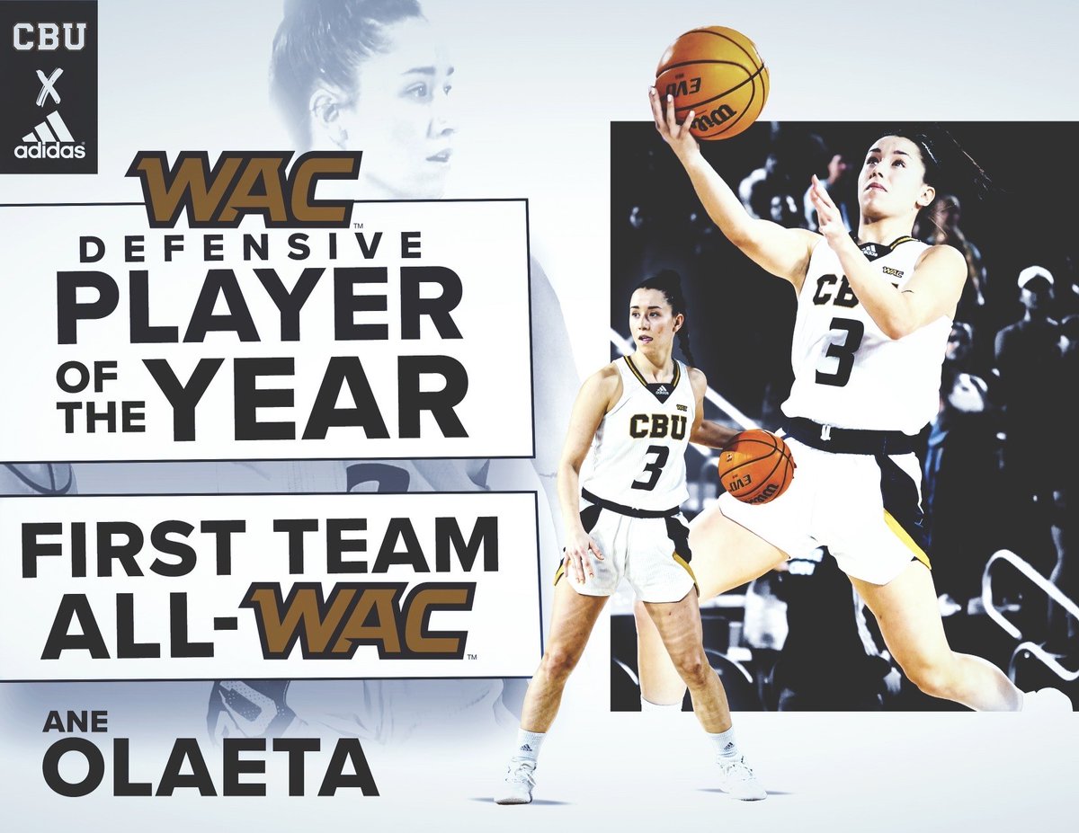 ⚔️⭐️

She has truly mastered the game, from offensive wizardry to defensive dominance. Ane Olaeta is the <a href="/WACsports/">The Western Athletic Conference</a> Defensive Player of the Year‼️

#LanceUp⚔️