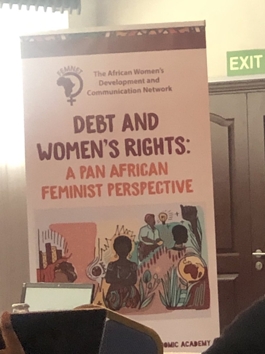 kimaroieca's tweet photo. first day of “African Feminist Macroeconomic Academy”. 

The theme for for this years regional academy is “Debt and Women’s Rights: A Pan African Feminist Perspective”. 

#AFMAEA2022 #Femonomics #AfriFem https://t.co/JQk6cFwbqK