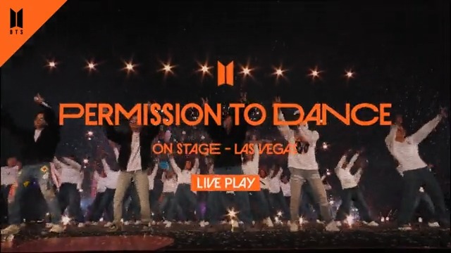 「BTS PERMISSION TO DANCE ON STAGE - LAS
