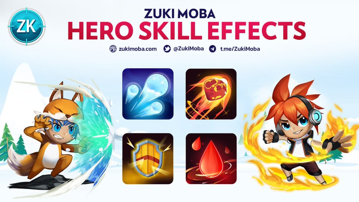 ZukiMoba's tweet photo. Hey heroes,
⛄️In the snow world Zuki Moba,the skill effects are almost also related to snow because the Zuki Moba game is inspired by the heroes appearing in the snowy world, fighting each other to find the strong one. best to be able to destroy the ferocious monsters
#TestNet https://t.co/5kKqFXKqTs