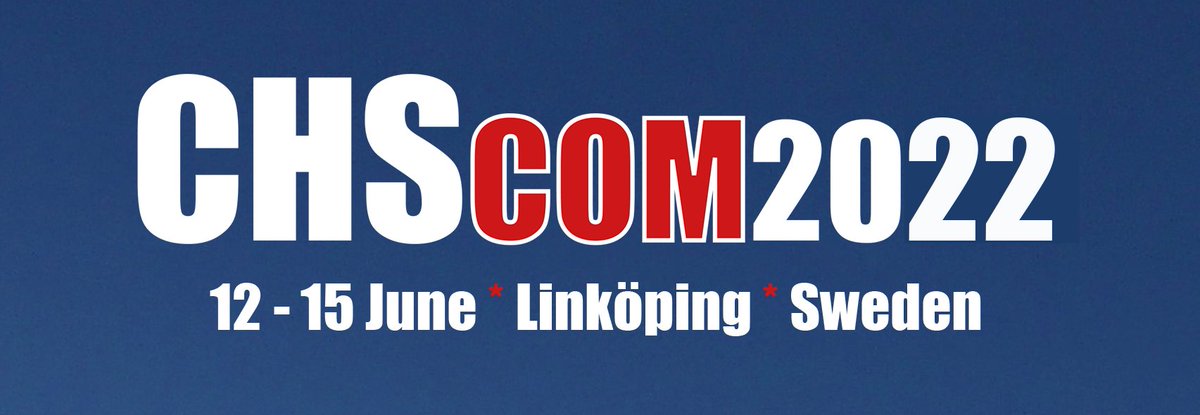 Submit your abstract before March 13th! CHSCOM2022 - 6th International Conference on Cognitive Hearing Science for Communication, chscom2022.se #AudPeeps #Hearingloss #Cognition #Aging #Dementia #Neurology #Audiology #CognitiveHearingScience #chscom2022