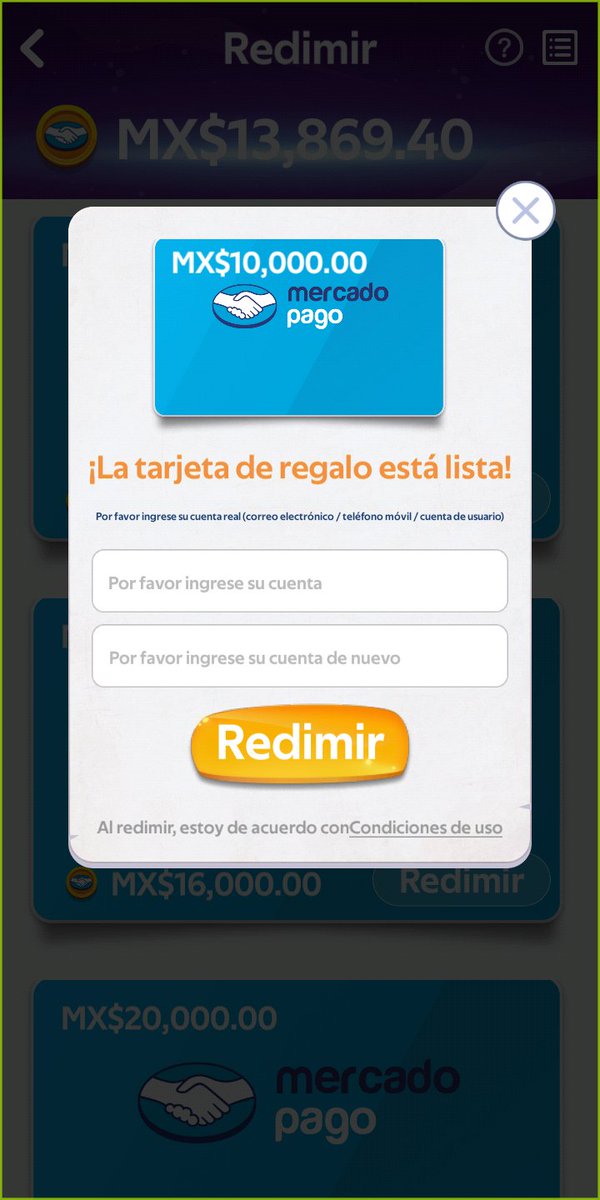 InmortalMoral's tweet photo. @MP_ayuda Una pregunta, este juego indica que puedes ganar dinero. Incluso tiene mínimo de retiro que son 10,000. #mastergem #app ¿Se dió permiso para ésto? Ya que te pide, acceso a la cuenta. Yo no tengo cuenta, pero se necesita advertir a los demás. https://t.co/ValGo2H55M