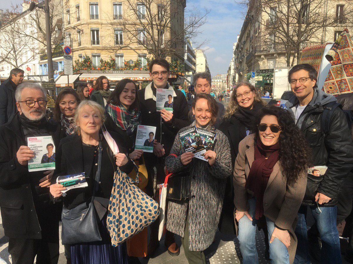Ce week-end mobilisés auprès des citoyen.nes du 14e pour parler présidentielles 👉 #Jadot2022
#Presidentielle2022 
#paris14