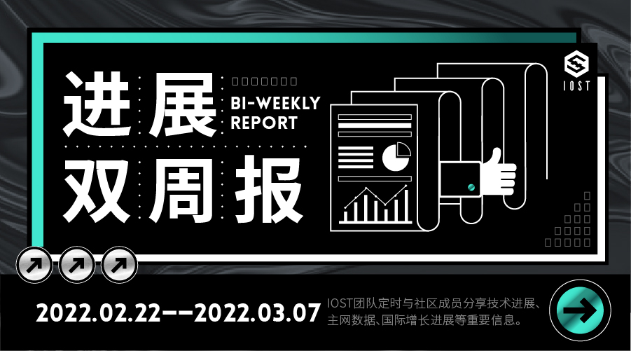IOST_CN's tweet photo. 😆😆新一期的双周报来啦，走过路过不要错过！

点击查看：https://t.co/OKqNWfjSIz

@IOST_Official @jimmyzhong_iost @IOSToken_jp @IOST_KR  #IOST #crypto #Blockchain https://t.co/KFOEbjLRaM