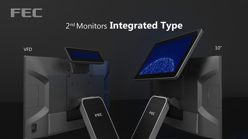 FECPOS's tweet photo. [FEC XMonitor]
VFD or 10” monitor can be docked on Panel PC as a second screen. Integrated-type provides a simple and convenient installation way, simply connect the second screen to Panel PC.
#FECPOS #XMonitor #RetailPOS #HospitalityPOS https://t.co/ulP2wBwKGZ