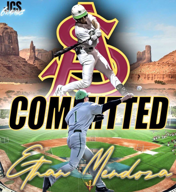 I am extremely excited announce my verbal commitment to continue my academic &amp; baseball career @ Arizona State University. I would like to thank God, my family, &amp; all of my coaches who have impacted my life. Forks Up!
<a href="/fhsbbcamp/">Larry Vucan</a> <a href="/ASU_Baseball/">Sun Devil Baseball</a> <a href="/StixBaseballTX/">Stix Baseball</a> <a href="/kinsler_howard/">Howard Kinsler</a>