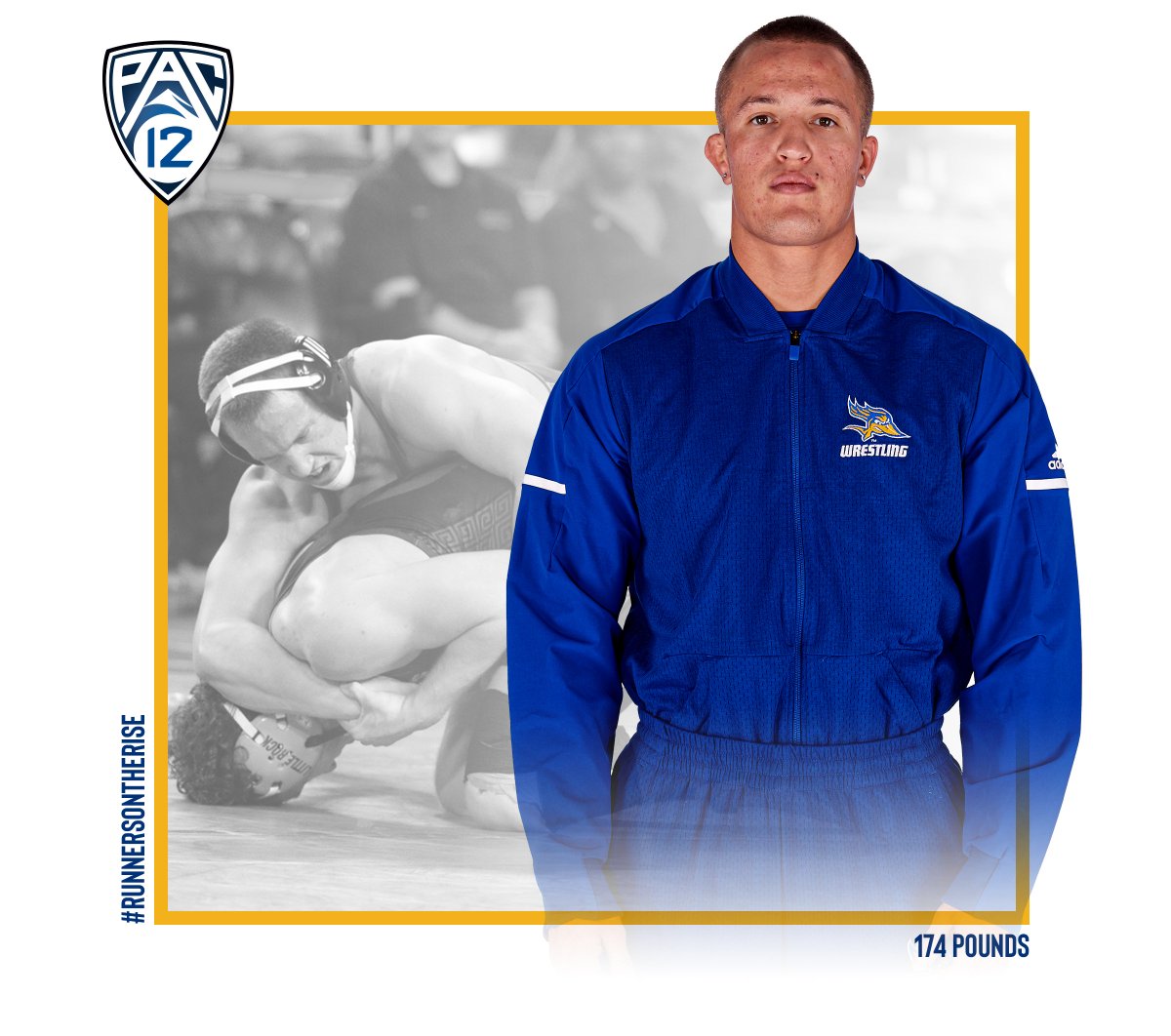 CSUBWrestling's tweet photo. 184 | @jacob_hansen1 breezes past ASU's Josh Nummer to take 3rd at 184 pounds! #BakersfieldGrit https://t.co/daBj881oqq