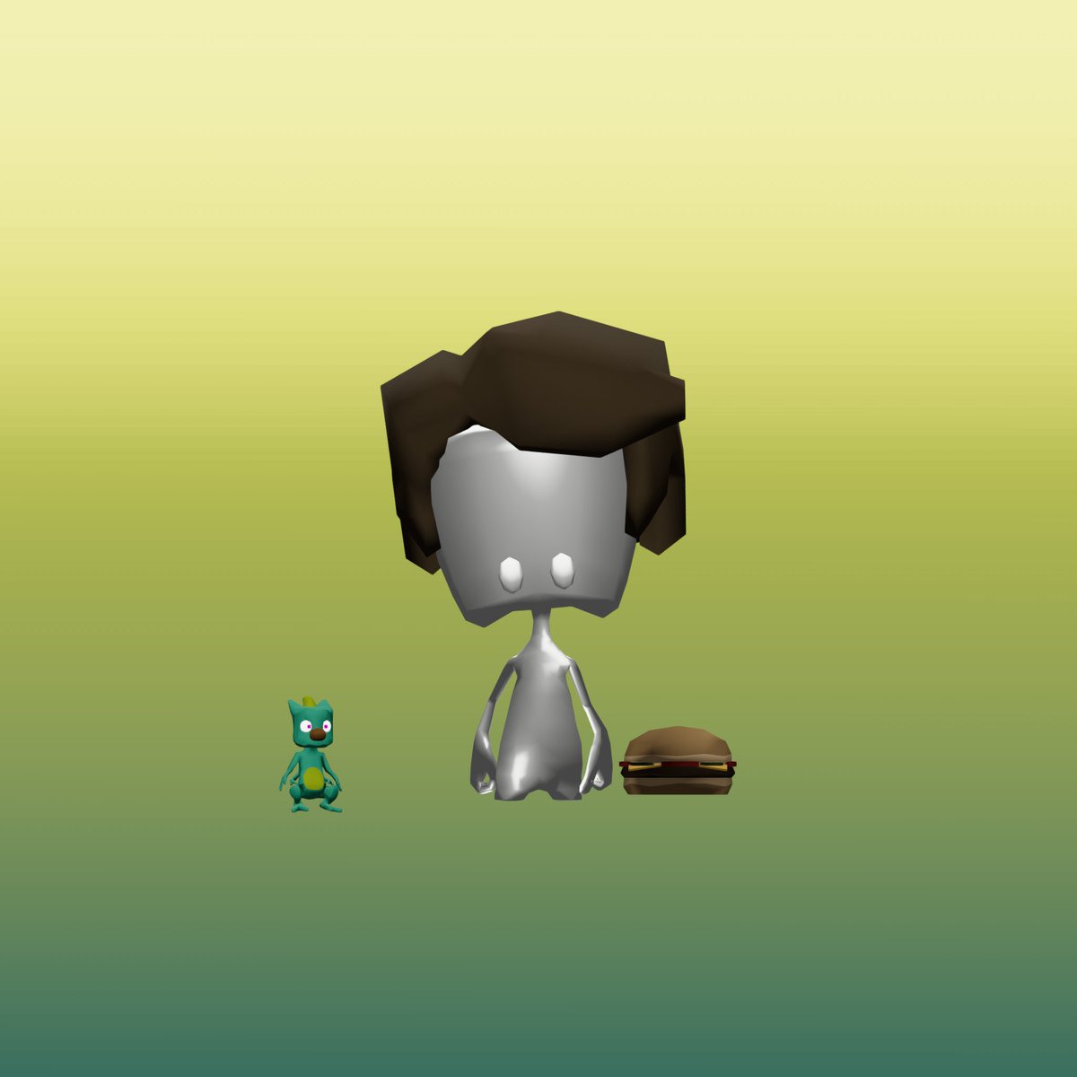 TallNupinks's tweet photo. OMG, I DID IT!! I've rescued so many #Muggos I lost count, but finally, I did it, all the hard work has paid off

I got a hamburger!! 🤣

Oh... &amp; a sidekick. At last. My very first #Ruggo to accompany me to Planet Muggo!! 

#CNFT #CNFTCommunity #NFTs #NFT #NFTCommunity @MuggosNFT https://t.co/BxS9A6kZrW