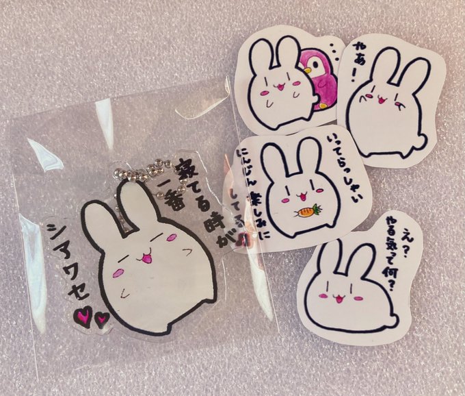 少しずつ増えていくうさこグッズ🐰
#オリジナルイラスト 