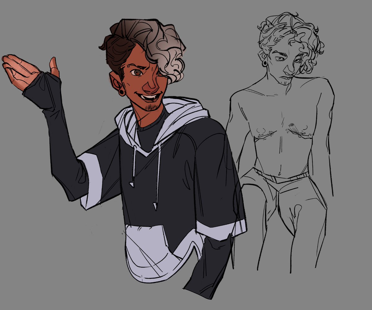 #characterdesign is trending you know what that means. (aims at you) look at my ocs