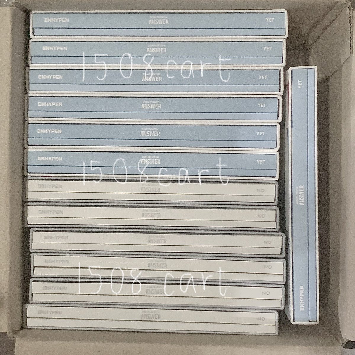 1508cart's tweet photo. wts lfb ph
enhypen dimension : answer albums

𓂋 unsealed 1st press w/ COMPLETE INCLUSIONS
𓂋 onhand
𓂋 ₱900 + pf
𓂋 https://t.co/5IeAx0iPak

dm to claim!

t: no yet photocard pc jungwon heeseung jay jake sunghoon sunoo ni-ki bookmark pola polaroid https://t.co/NjmjRBCJNR