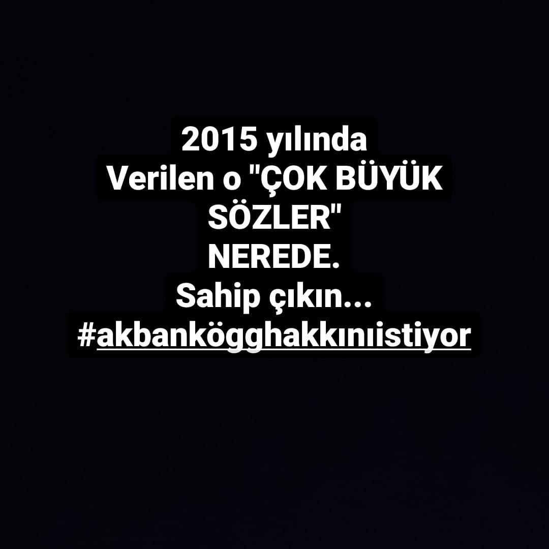 behlul1638's tweet photo. #AkbankÖGGHaklarınıİstiyor https://t.co/cwDD74fRJS