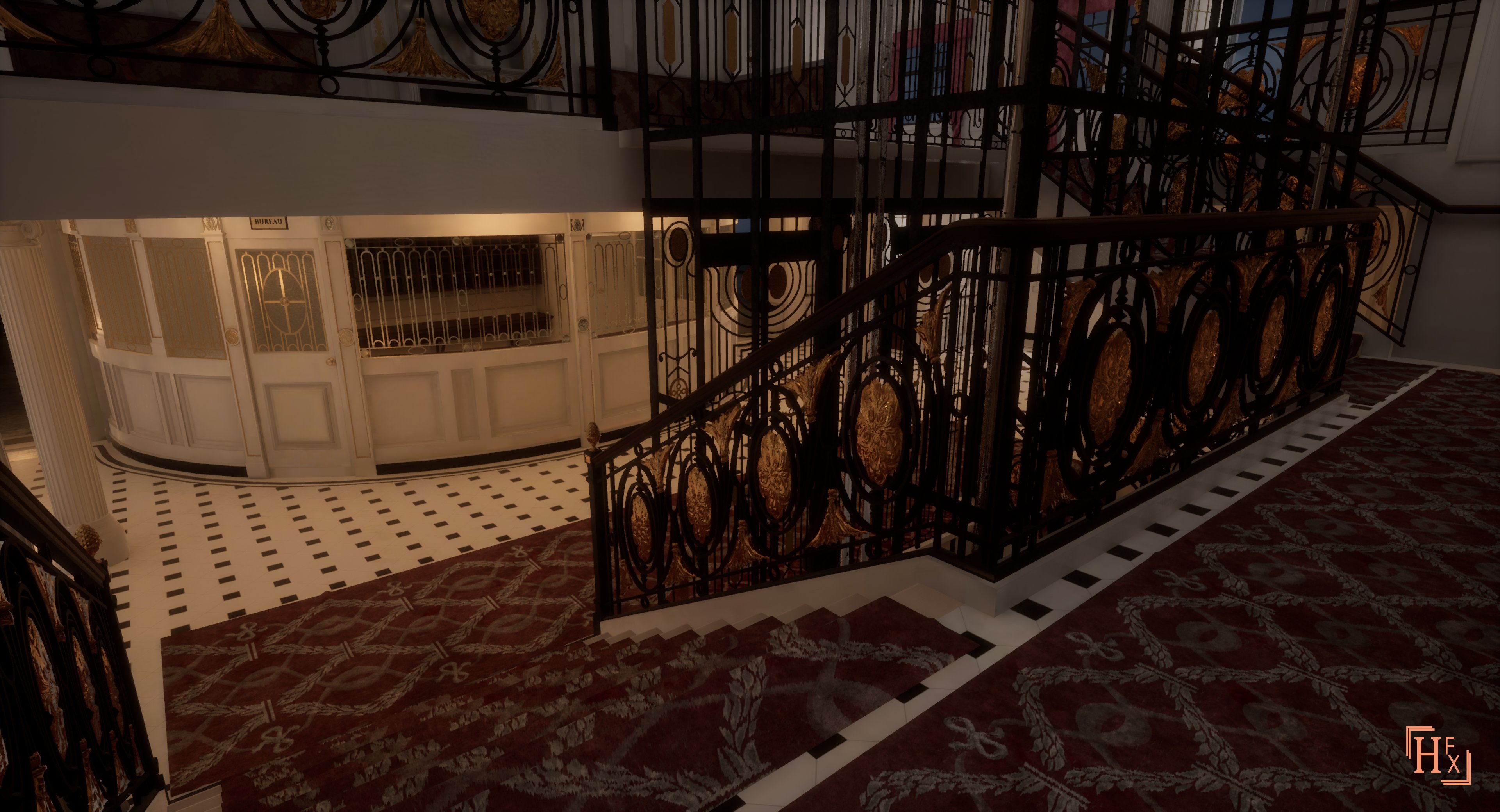 HFX Studios on Twitter "The Lusitania's Purser's Office in our Lusitania Virtual