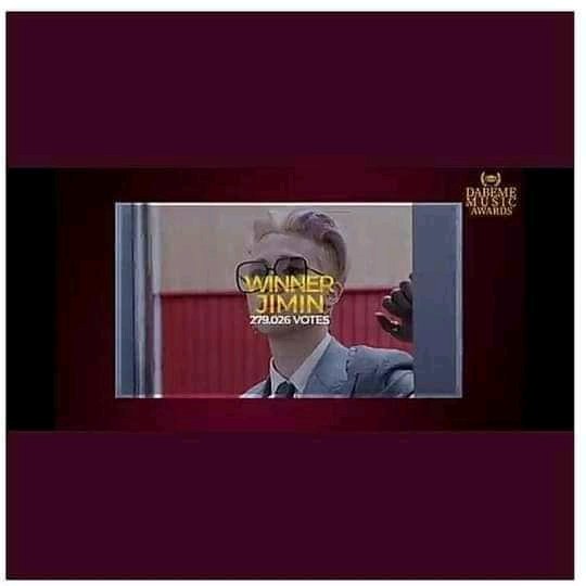 AllAboutBtsph7's tweet photo. PARK JIMIN  has been crowned "K- Pop Idol of the Year"  at the 2022 Dabame Music Awards with 279,026 impressive total of votes!!!!  
Our Park Jimin the king of dance floor and the South Korea IT boy! CONGRATULATIONS mahal and well deserve we're so proud of you!!👏♡ https://t.co/710A3IPjOr
