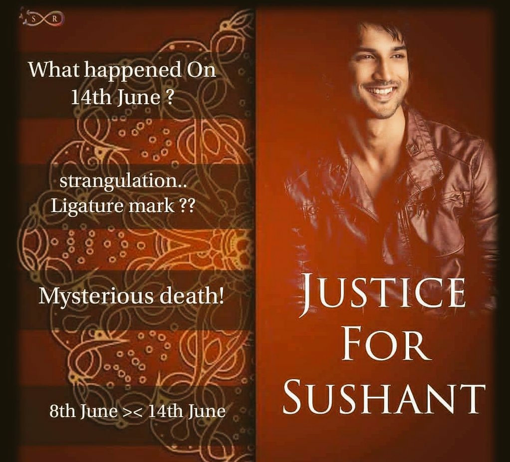 aayushlr's tweet photo. Thread Question 2
How MVA Police Give A Conclusion Of Our SSR Death Without Any Medical Examination? 
@ips_nupurprasad @HMOIndia @narendramodi Ji @KirenRijiju Ji
.
Give Democratic Rights 2 SSR 🙏🏻
Justice For Our Sushant🙌🏻 https://t.co/9dvVNUPfow