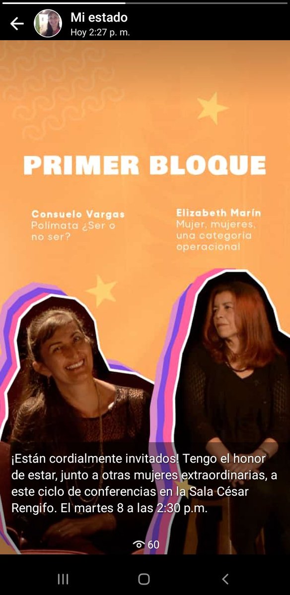 ConsueloV_R's tweet photo. Este martes 8 de marzo, celebrando el día de la mujer, estaré junto a otras extraordinarias ponentes en la Sala César Rengifo de la ULA. 
Hora: 2:30 p.m.  ¡Están cordialmente invitados!
Gracias a @srlno por la fotografía. https://t.co/WoyQvvNvy8