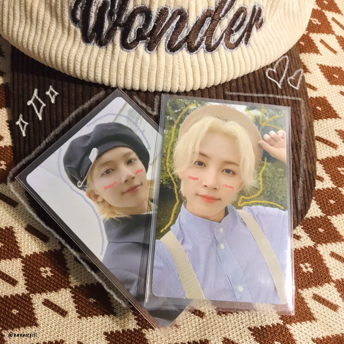 hanniepill's tweet photo. 📦 package received — #junieshops ✧.*
thank you @hanniechive for letting me adopt jeonghan berets!! 1 prio pc down, 3 more to go! had a few delays lang pero worth it naman yung paghihintay since secured and in good condition yung products! :>
- ̥۪͙۪˚┊#ᴇᴜɴᴘʀᴏᴏғs┊˚ ̥۪͙۪◌ https://t.co/JLCiUqYzGJ