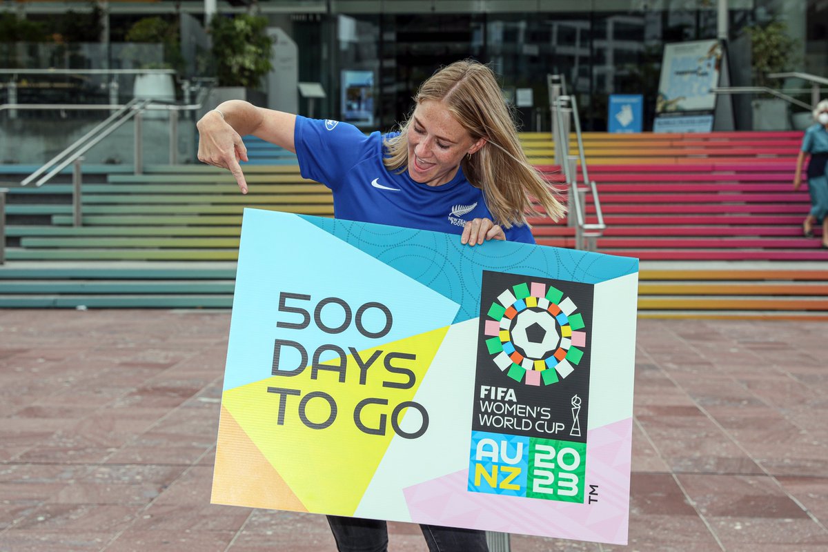 THIS excited that it’s just 5️⃣0️⃣0️⃣ days until the biggest women's sports event ever held in Aotearoa New Zealand kicks off 🙌