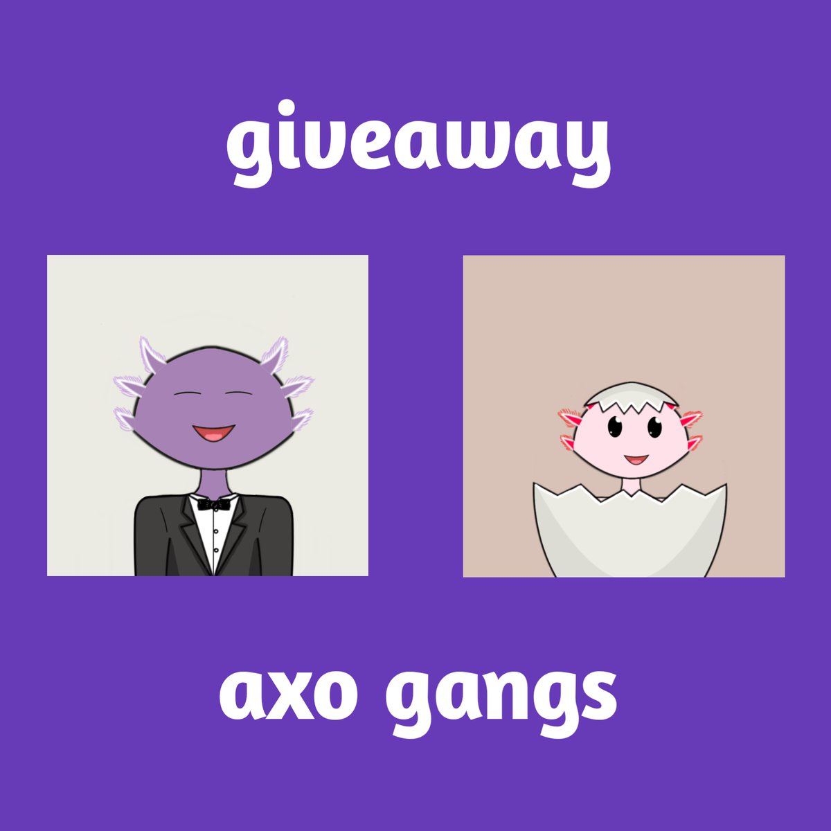 Public giveaway time
Follow the giveaway on my Instagram
instagram.com/axo_gangs/

#NFTGiveaways #NFTGiveway #NFTs #NFTCommunity #nftcollector #NFTCollection #NFTProject #NFTGiveaways #NFTIndonesiaMendunia #NFTartist
