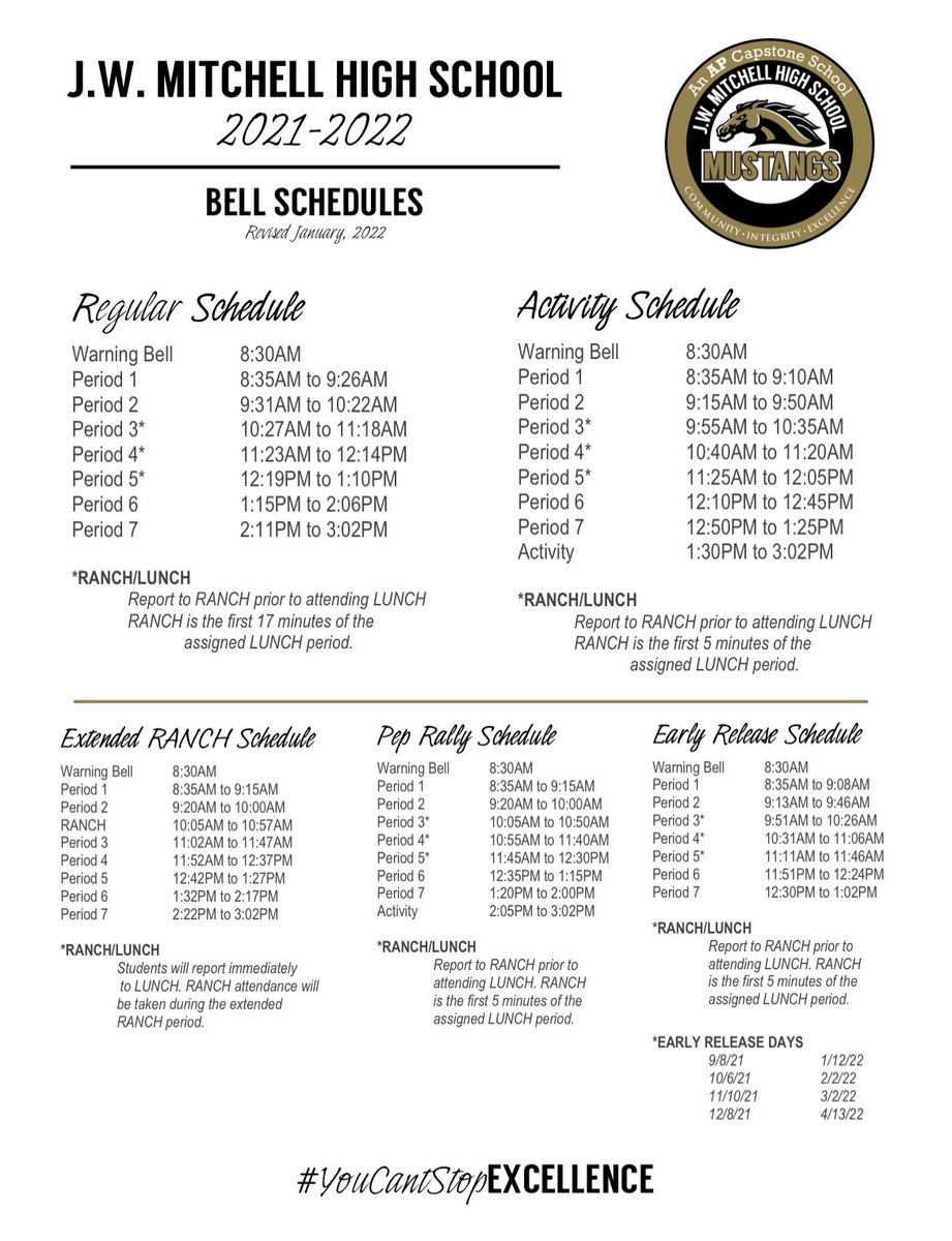 JWMHS's tweet photo. Let #MustangSpringMadness begin! Read all about it and join in on the fun (and madness)! #YouCantStopTheMadness #YouCantStopMustangPride #YouCantStopExcellence https://t.co/RXwfrswV7H