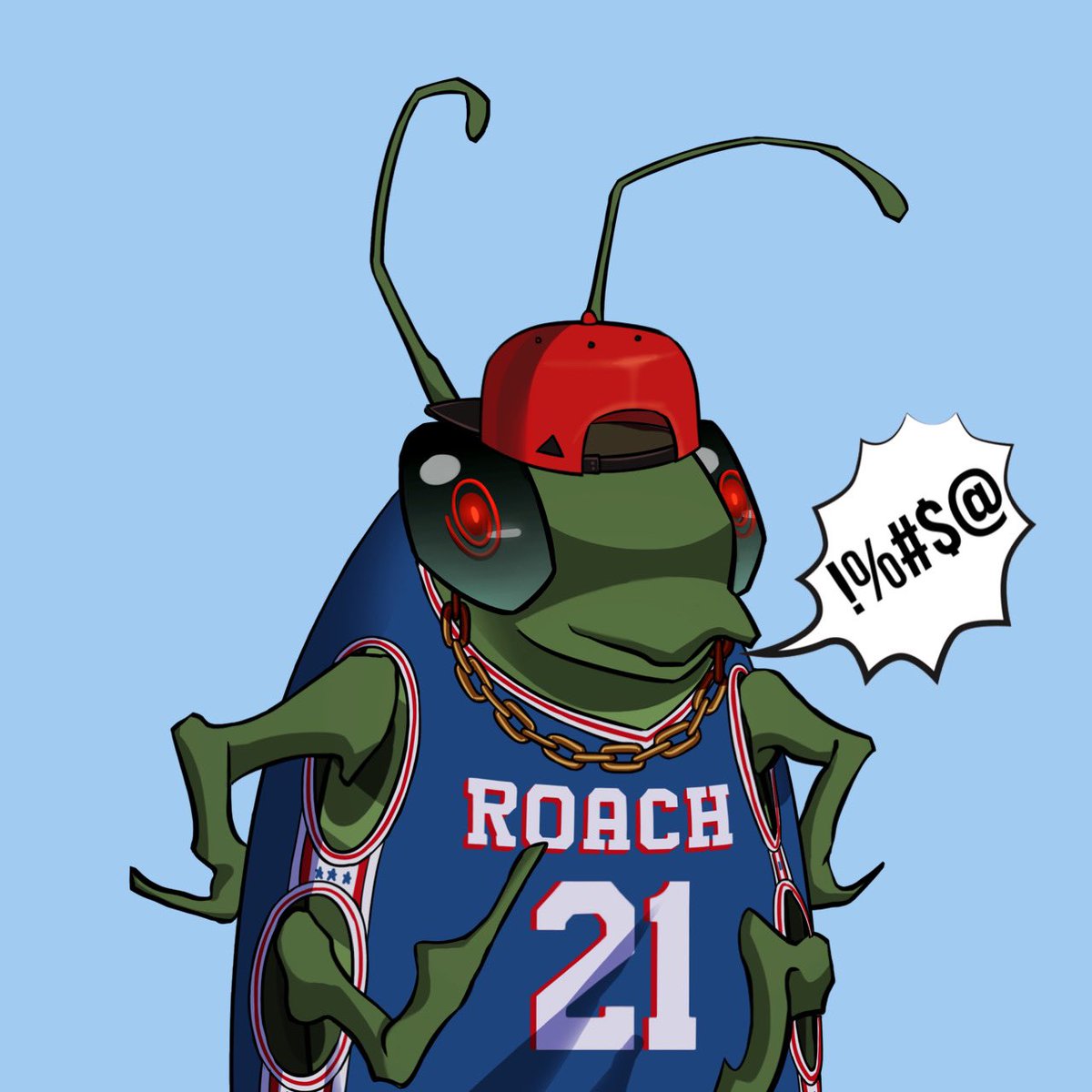RadRoachesNFT's tweet photo. So apparently the #NBA is going to have two new expansion teams, is going to be the Seattle Supersonics, and another is heavily rumored to be Las Vegas bound. My pitch is the Vegas RadRoaches.

#NFT #nbanft #NFTs #NFTCommunity #nftart https://t.co/Ajfbo20yiB