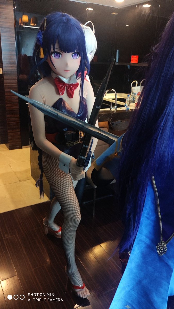 来击剑吧！流水拔刀！月光黄雷拔刀！#kigurumi