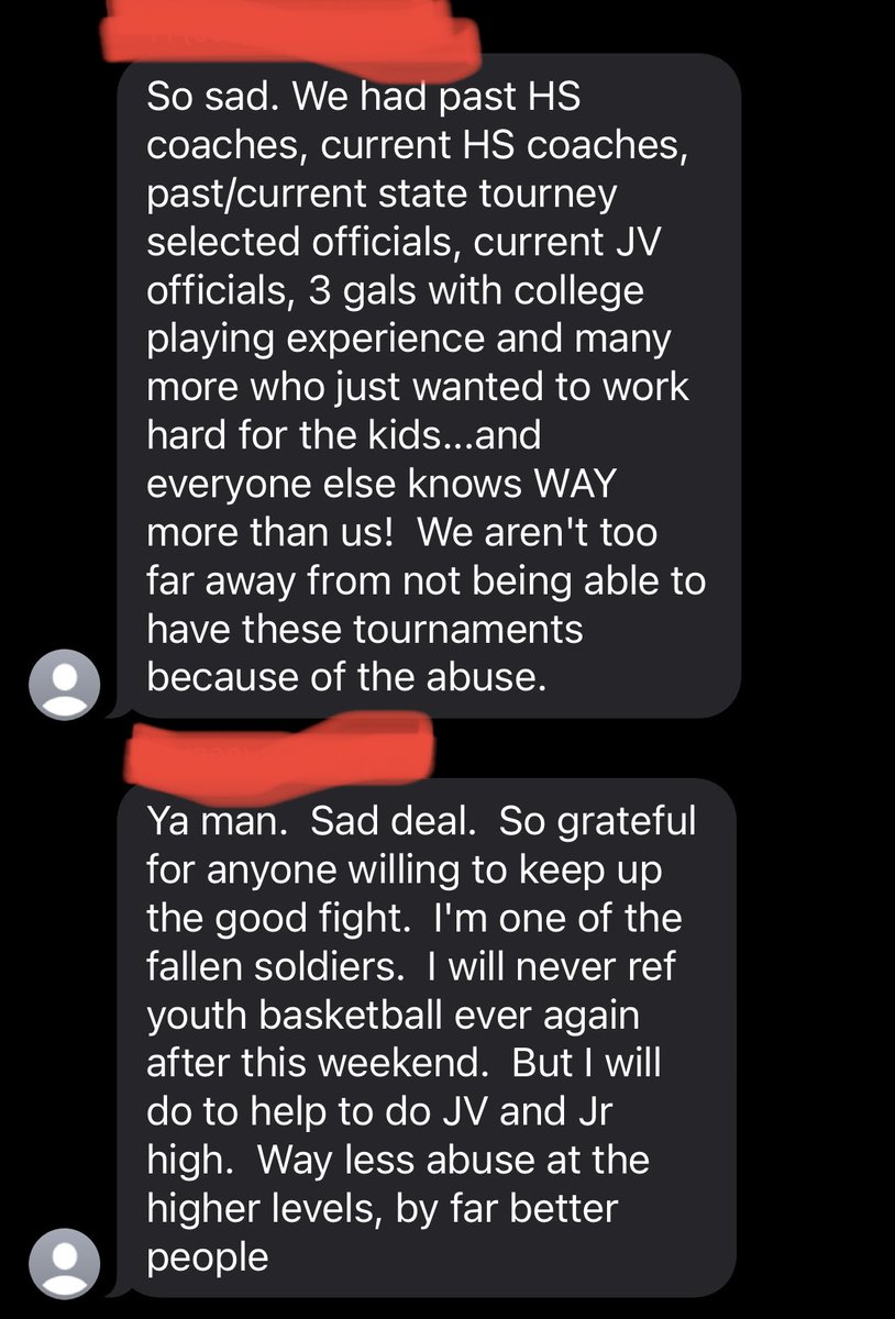 Be GOOD humans—even at YOUTH tourneys, what a crazy concept.
