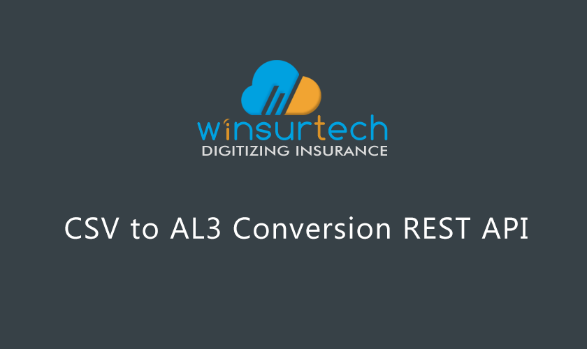 winsurtech's tweet photo. CSV to AL3 Conversion REST API
Read more: https://t.co/urkD1z72MT
WinsurTech provides REST API to convert CSV files into AL3 files. 
#Acord #CSV #AL3 #API #Insurance #Premium  #Hardware #Commercial #payroll #propertyandcasualty #insuranceagency #agencymanagement #softwareservices https://t.co/bO9pX7JZkO