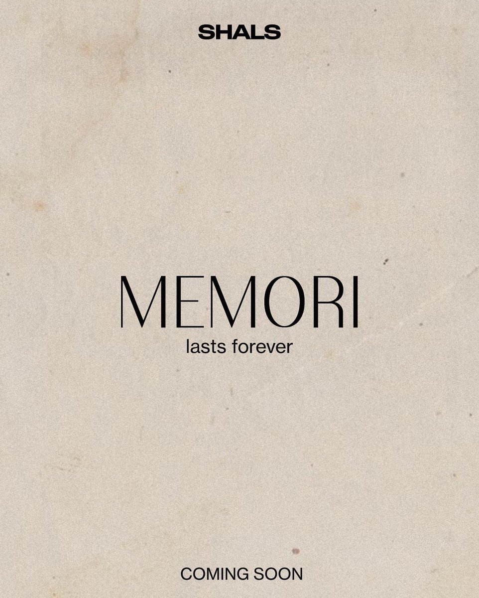 SHALSkl's tweet photo. Memori lasts forever ✨🤍
#MemoribySHALS #SHALS https://t.co/MEt6ETDtcO