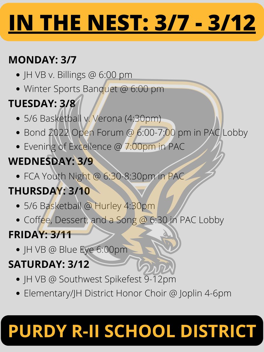 Purdy R-II School District (@purdyriischools) on Twitter photo 