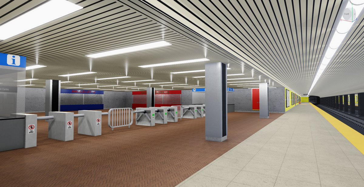 YTArblx's tweet photo. This week, we were focused on station decorations as shown here. https://t.co/YcHvHAEMvv