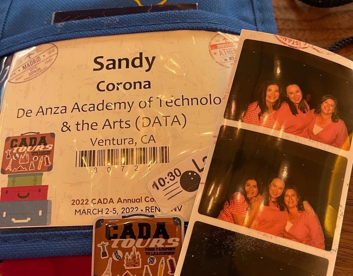 CoronaMrs's tweet photo. What an incredible CADA 2022 Conference! Thank you DATA &amp; VUSD for believing in school activities that connect our students, staff &amp; families to their school. Blessed to have an amazing DATA Team… let’s just say we ROCKed the spirit! 🌎 💙@CADALeaders Feeling refreshed! 🤗🥰 https://t.co/FeZZaDthWf