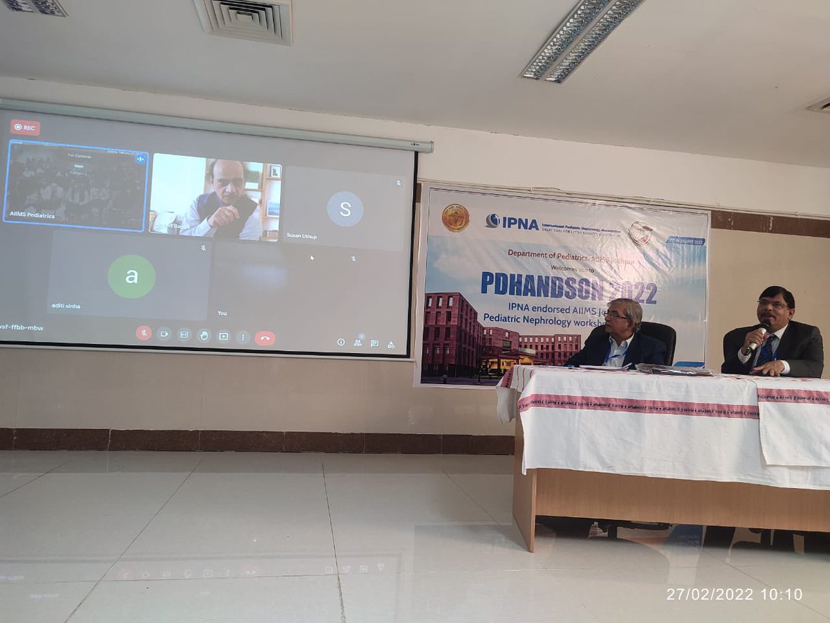 aiims_jodhpur's tweet photo. PDHANDSON-2022  at AIIMS Jodhpur...Attended by eminent faculty from across the country and over 80 participants physically. Hands on training in PD insertion to trainees across Rajasthan. Thanks @IPNA_PedNeph @LittleKidneys for support. @narendramodi @MoHFW_INDIA @ICMRDELHI @WHO https://t.co/ZAKe2iOlHY